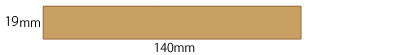 19mm×140mm