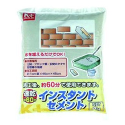 Ｋ＋インスタントセメント ６０分 速乾 ４ｋｇ