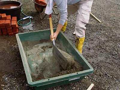 レンガの積み方