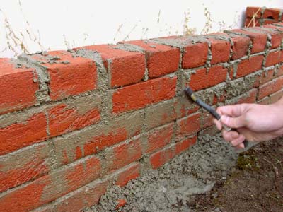 レンガの積み方