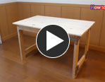 木材で作る！　テーブルの作り方
