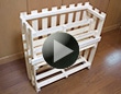 すのこで簡単DIY 絵本棚の作り方