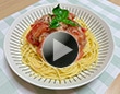 トマトの冷製パスタ